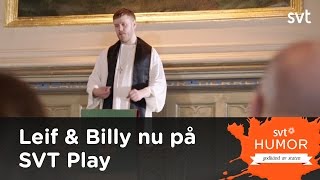 Leif och Billy som präst och orgelman välkommen till kaos [upl. by Ecneret]