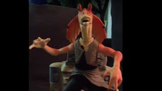 Jar Jar Binks dancing toy  Star Wars [upl. by Doi]