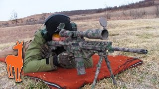 Review Falcon Menace 414x44mm First Focal Plane FFP Rifle Scope on AR15  The Social Regressive [upl. by Erund209]