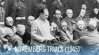 Nuremberg Trials The End of the Fuerhers 1945  War Archives [upl. by Akerehs674]