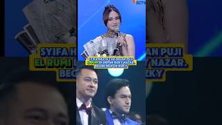 uwu nya syifahadju puji elrumi di depan rizkynazar  artis videoshort fyp sctv beritaviral [upl. by Nivert]