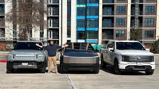 Rivian vs Cybertruck vs Lightning Quick Tour amp My Recommendation For You [upl. by Krystalle]