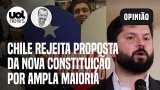 Chile rejeita proposta da nova Constituição por ampla maioria Boric democracia sai mais robusta [upl. by Melone764]