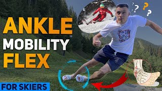 FIRST in SKI Carving Technik  transitionEDGE change ANKLE mobility exercises Ankle flexion [upl. by Ashby]