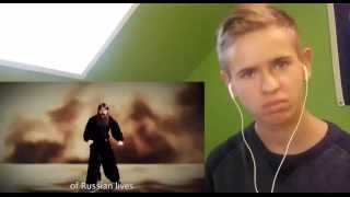 EPIC RAP BATTLES OF HISTORY RASPUTIN VS STALIN REACTION [upl. by Drareg366]