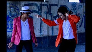 Michael Jackson Dancing With Bruno Mars Watch this video Impersonators [upl. by Annairoc]