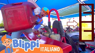 Blippi impara i segnali stradali – Sicurezza stradale per bambini  Blippi  Video educativi [upl. by Trebled]