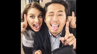 The Walking Dead Cast  Behind the Scenes Random Funny and Sweet Moments [upl. by Darryl]