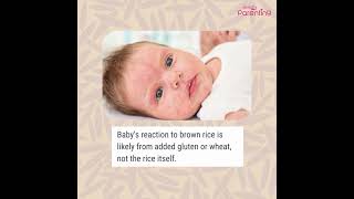 Giving Brown Rice to Babies  Benefits When and How to Introduce [upl. by Euqinomahs]