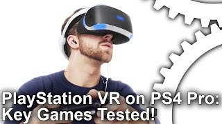 PS4 Pro vs PlayStation VR How Much Better Is It [upl. by Netsirk]