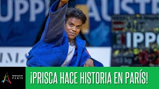 Prisca Awiti reescribe la historia del judo mexicano en París 2024 [upl. by Noyahs]