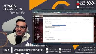 URL para agendar en Google [upl. by Wilkens]