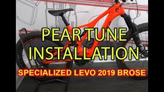 Pear Tune MSO Installation on 2019 Specialized Levo Brose [upl. by Glick]