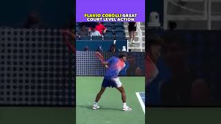 FLAVIO COBOLLI GREAT COURT LEVEL ACTION tennis shorts [upl. by Uni221]