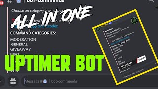 How to Make Uptimer Bot  Uptime Robot 247 Projects [upl. by Adnawad333]