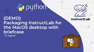 Demoing using briefcase from beeware to build and install InstructLab [upl. by Arriet]