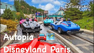 Autopia  Disneyland Paris disney GAMEAG [upl. by Walkling127]