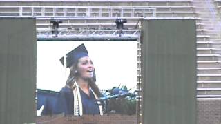 National Anthem at Dorman High School 2012 Graduation [upl. by Levin866]