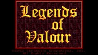 Legend of Valour gameplay PC Game 1992 [upl. by Thibault]