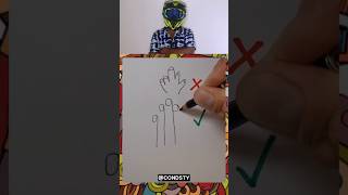 Drawing A Hand😍😍 shortsfeed shorts trending ytshorts [upl. by Redman]