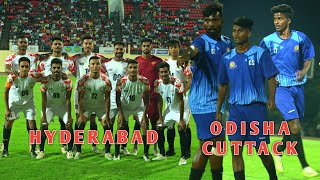 FAO ODISHA CUTTACK 4  1 HYDERABAD  1st SEMI FINAL  Birsa Munda Athletic Stadium Rourkela 2024 [upl. by Howell]