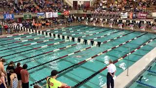 2024 WR Timken JV Championships Boys 500 Freestyle FR Kail Pyka amp FR Harri Wunderle [upl. by Airetnohs]