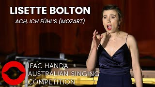 2024 Lisette Bolton Soprano SemiFinals Concert first performance Mozart [upl. by Ahsirak496]