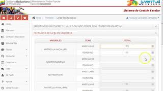 Tutorial carga estadísticas SGEG [upl. by Cheung]