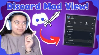 How To Use Discord Mod View Tutorial [upl. by Ridan]