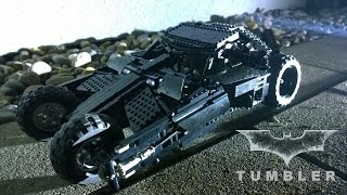 Lego Technic Batman Tumbler RC motorized AWD [upl. by Endaira]