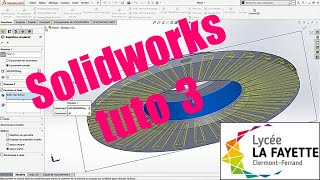 Tutoriel Solidworks 3 [upl. by Rombert]