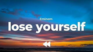 Eminem  Lose Yourself Clean  Lyrics [upl. by Brandtr]