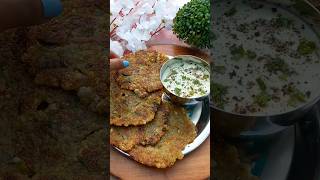 Hariyali Sabudana Thalipeeth 😍 thalipeet recipe sabudanathalipeeth foodiefromgwalior [upl. by Stralka]