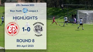 HIGHLIGHTS 08042023  Nepean 10 Northern Tigers  U15 Round 8 [upl. by Jakob]