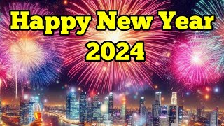 Happy New Year 2024 greetings  New Year wishes 2024 [upl. by Elorak]