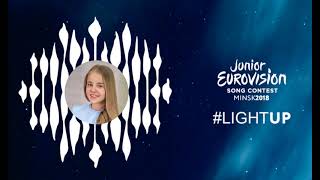 Tatyana MelnichenkoHappiness on the palms JESC 2018 Russian National Final [upl. by Lawrenson]