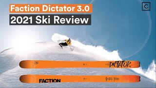 2021 Faction Dictator 30 Ski Review  Curated [upl. by Anyotal874]