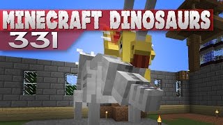 Minecraft Dinosaurs  331  Building a Trike Enclosure [upl. by Skeie]