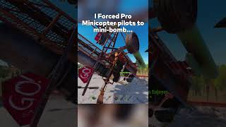 I Went MiniBombing with Pro Minicopter Pilots  Part 1 rustgame rustfunny rust [upl. by Ame158]