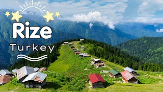 Rize complete tour guide 2022  The Most beautiful Highlands and Top Rated Attractions of Turkey [upl. by Gosney83]