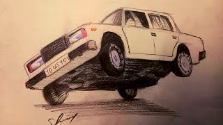 Lada 2107 masin sekli nece cekilir [upl. by Alansen538]