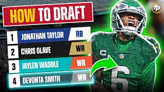 MustHave Fantasy Football Draft Targets  Expert Picks for EVERY ROUND 2024 [upl. by Bronny]