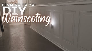 I Mastered Wainscoting As A FirstTimer [upl. by Amoeji458]