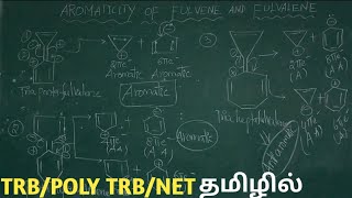 Aromaticity of fulvene amp fulvalene in tamil  TRB  NET  SET [upl. by Eolhc]