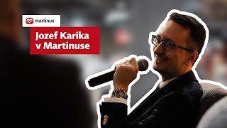 Jozef Karika predstavil v Martinuse knihu Čierny kruh Koniec mafie [upl. by Lanam]