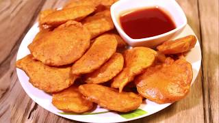 कुरकुरे आसान आलू स्नैक्स Crispy Potato  Tea Time Snack  aloo chips  Easy amp Quick recipe  Pakoda [upl. by Ryley131]