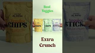 Taste the Crunch Love the Veggies guiltfreesnacking veggiechips healthyeating veggiesnacks [upl. by Phares]