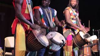 Jalikunda African Drums take the Montserrat African Music Festival by storm [upl. by Alrick]