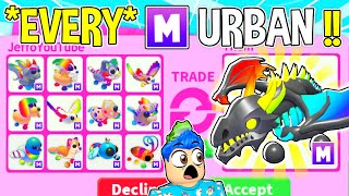 I Traded EVERY MEGA NEON Urban Egg Pet In Adopt Me  Roblox Adopt Me Trading Proofs COMPILATION [upl. by Theobald62]