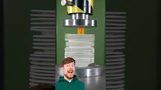 Will It Crush Hydraulic Press vs Food Plate Challenge satisfying [upl. by Boorer]